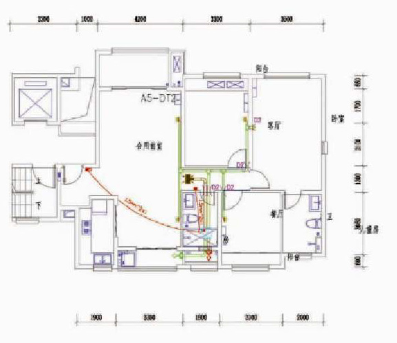 戶(hù)式雙向流熱交換新風(fēng)換氣方案