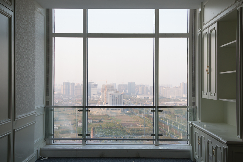 872隱框幕墻通風(fēng)器室內立面