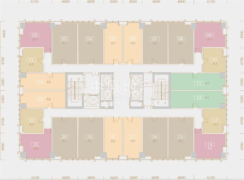 3942深圳恒邦時(shí)代大廈戶(hù)型圖